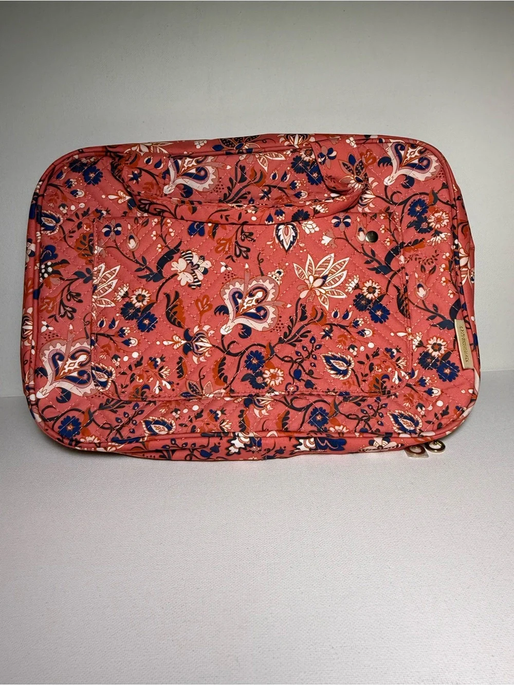 BAGSMART Paisley Toiletry Travel Bag with Hanging Hook & Makeup Cosmetic Bag